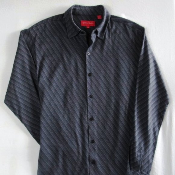 Emanuel Ungaro Men's Size M L/S Shirt / RTL $39 - Picture 2 of 7